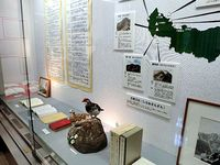 【写真】山岳館ミニ企画展展示の一部