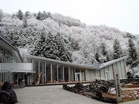 【写真】山岳館雪景色